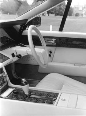 Aston Martin Lagonda (1984) - also geometric and straight-lined on the inside