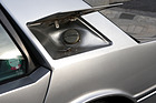 Aston Martin Lagonda (1984) - the tank opening is located under a large flap