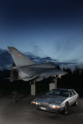 Aston Martin Lagonda (1984) - would also have been a suitable company car for pilots