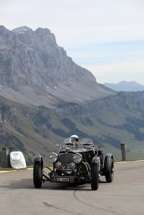Aston Martin Le Mans (1933) - am Klausenrennen 2013 in der Gleichmässigkeitswertung