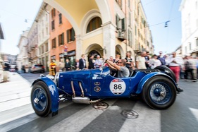 Aston Martin Le Mans (1933) - an der Mille Miglia 2014