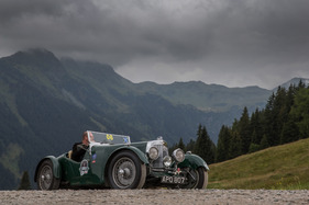 Bild Aston Martin Mk II (1935) - an der Saalbach Classic 2015