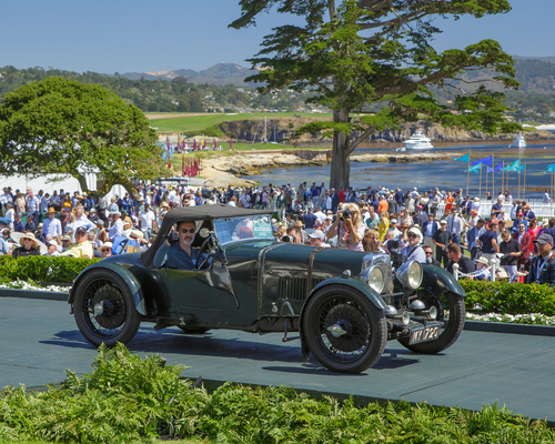 Aston Martin Sports Model “Feltham Flyer” Bertelli Two Seater (1928) - 3. Rang in der Klasse L-1 beim Pebble Beach Concours d'Elegance 2024
