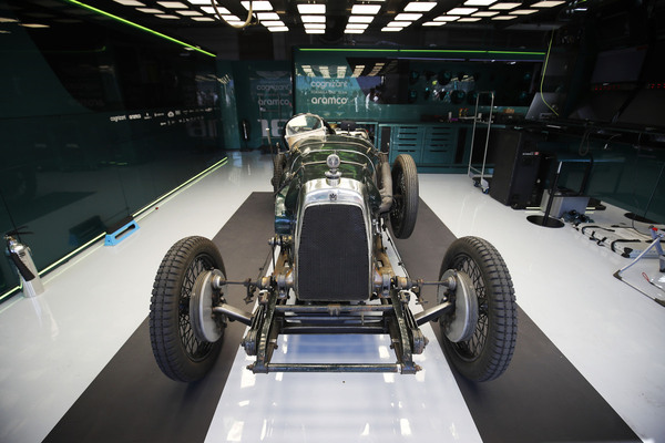 Image: Aston Martin TT1 (1922) - the 'Green Pea' Grand Prix racing car