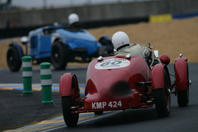 Aston Martin Ulster (1935) - Le Mans Classic 2006 - gefahren von Kelly Mason Aston Martin Ulster (1935) - Le Mans Classic 2006 - gefahren von Kelly Mason