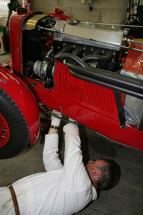 Aston Martin Ulster (1935) - Le Mans Classic 2006 - gefahren von Kelly Mason