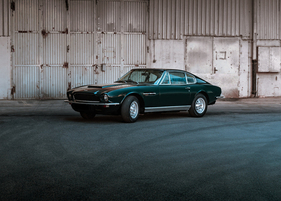 Aston Martin V8 Sports Saloon (1973) - als Lot 215 an der Bonhams Goodwood Speedweek Versteigerung am 17. Oktober 2020