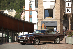 Aston Martin V8 Vantage (1986) - am British Classic Car Meeting St. Moritz 2015