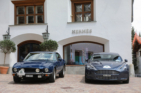 Aston Martin V8 Vantage (1988) - am 31. British Classic Car Meeting St. Moritz 2025