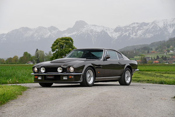 Aston Martin V8 Vantage (1989) - as lot 22 at the Swiss Classic World auction of the Oldtimer Gallery on June 1, 2024