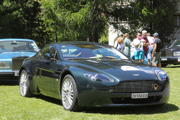 Aston Martin V8 Vantage (2009) - 29. British Classic Car Meeting St. Moritz 2023