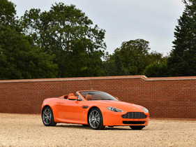Aston Martin V8 Vantage Roadster (2010) - offered as lot 112 at the Bonhams Zoute auction on October 8, 2023