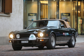 Aston Martin V8 Volante (1987) - am 31. British Classic Car Meeting St. Moritz 2025