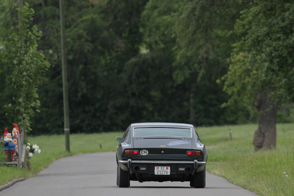 Aston Martin V8 - am Alpenbrevet 2020