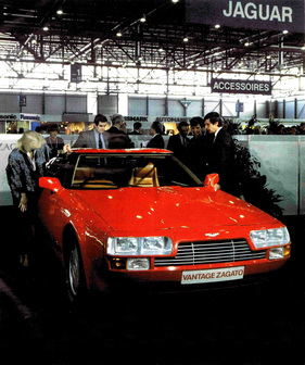 Aston Martin Vantage Zagato (1986) - Weltpremiere - Genfer Autosalon 1986