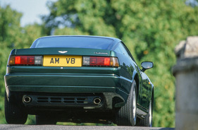 Aston Martin Virage (1990) - schönes Nummernschild