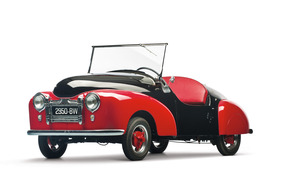 Atlas Babycar (1951) - angeboten an der Versteigerung des Bruce Weiner Microcar Museums durch RM Auction am 15. und 16. Februar 2013 Atlas Babycar (1951) - angeboten an der Versteigerung des Bruce Weiner Microcar Museums durch RM Auction am 15. und 16. Februar 2013