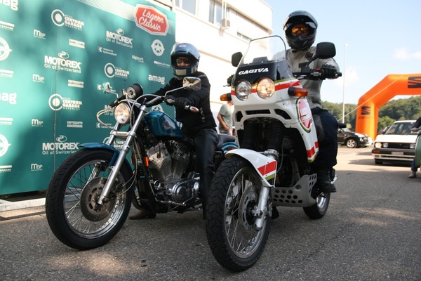 Bild: Attraktive Motorräder sorgen jedes Jahr für Abwechslung an der Lägern Classic, in diesem Jahr auch dank der «Freunde alter Motorräder» FAM.