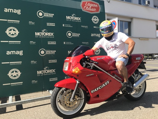 Attraktive Motorräder sorgen jedes Jahr für Abwechslung an der Lägern Classic