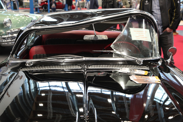 Au weia, der Überschlag bekam dem Cady nicht gut - Retro Classics Bavaria 2019