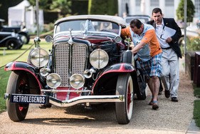 Auburn 8-100 Boat Tail Speedster (1931) - at the Concours d'Elégance Jewels in the Park on the occasion of the Classic Days Schloss Dyck 2014