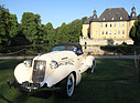 Auburn 851 Speedster "Marlene Dietrich" (1935) - am Concours d'Elegance "Jewels in the Park" im Schloss Dyck - Class F "Nobless Design" (C23)