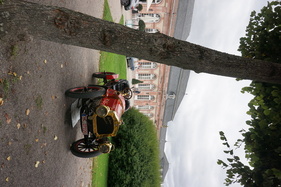 Early automobiles such as this De Dion Bouton are also on display