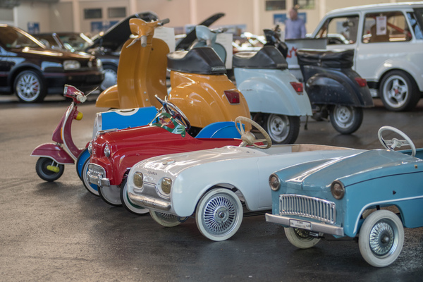 Auch Oldtimer für die Kleinen - Motorworld Classics Bodensee 2018