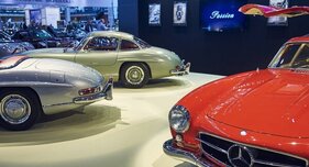 Bild Auch an der Retro Classics Essen 2026 wird es sicher einige W198 haben