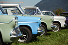 Auch beim Ford Anglia gab es schöne Pastellfarben - British Car Meeting 2015 in Mollis
