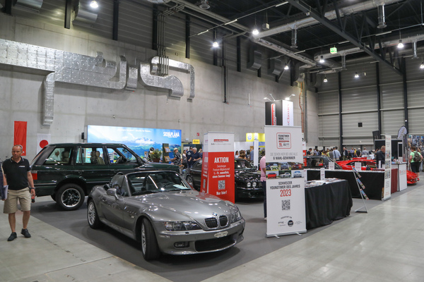 The BMW Z3 was also the category winner in the 2023 Youngtimer poll - Swiss Classic World Lucerne 2023