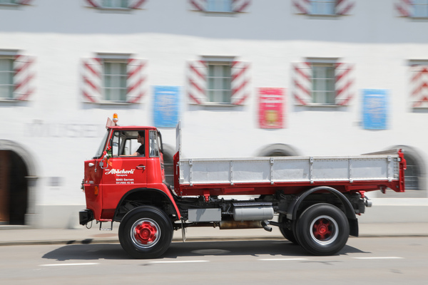 Image: Trucks can also take part in cab rides for the public - Oldtimer in Obwalden (O-iO) 2023
