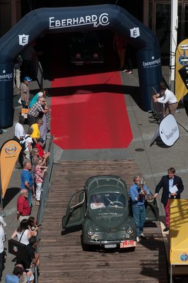 Auch der Renault Heck gewann einen Preis - RAID Suisse-Paris 2015