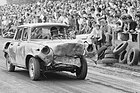 Auch der Skoda profitiert vom Heckmotor am Stock Car Rennen in Bonn anfangs 70er Jahre