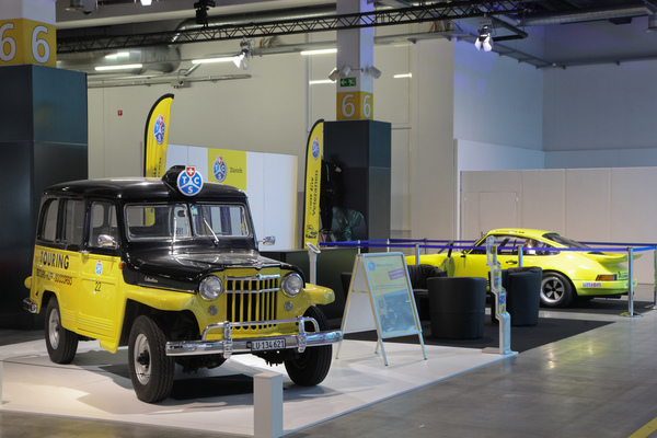 Auch der TCS zeigte ein frühes Einsatzfahrzeug - Auto Zürich 2019