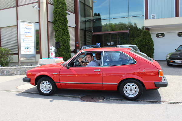 Auch der rote Honda Accord wird nächstes Jahr wieder kommen - Japaner Young- und Oldtimertreffen Bleienbach 2016
