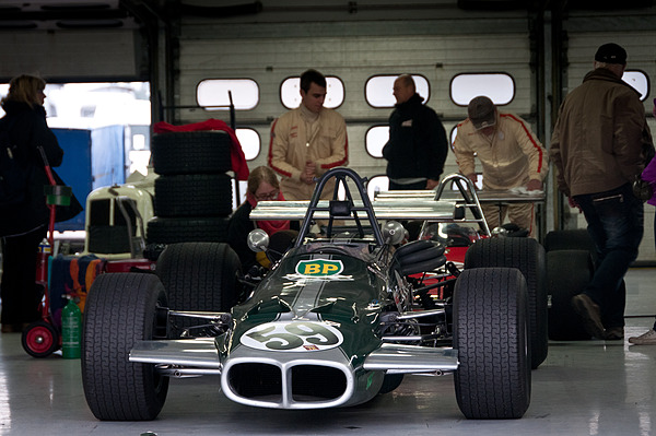 Image: The pit lane is also open to everyone - certainly a highlight! - Bosch Hockenheim Historic 2013