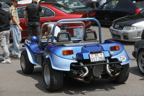 Auch die Buggies sind schon längst Oldtimer geworden - Youngtimer Stockental 2025