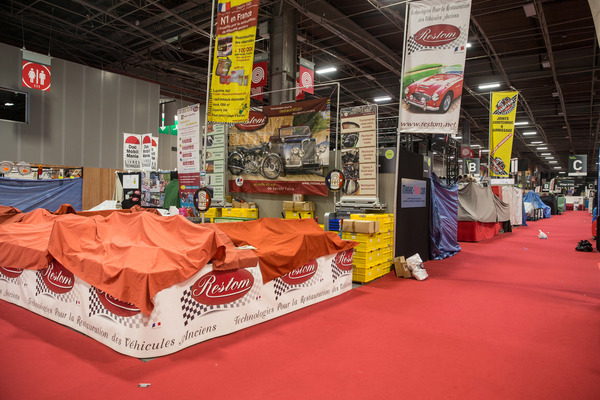 Auch die Kleinutensilien werden über Nacht abgedeckt, …