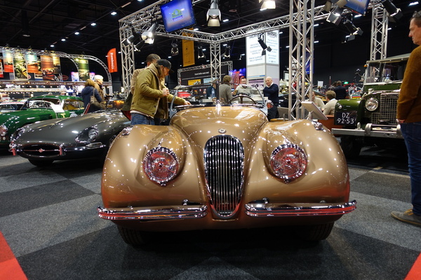 Auch die Liebhaber englischer Wagen kamen auf ihre Kosten – Classic Car Show Maastricht 2025