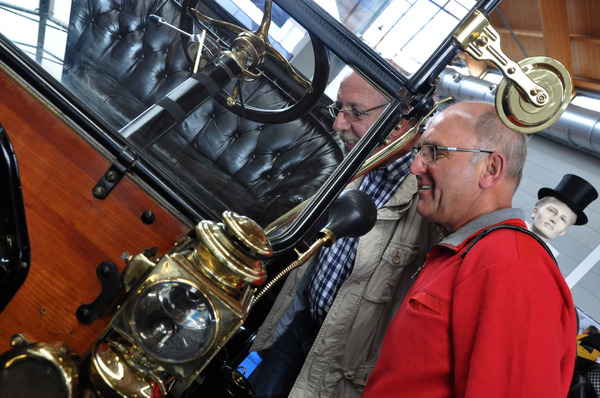 Auch die Messing-Oldtimer begeistern - Klassikwelt Bodensee 2016