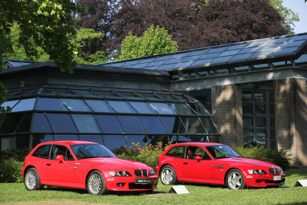 Auch dies BMW-Meilensteine - das BMW Z3 Coupé und die M-Version davon - Concorso d'Eleganza Villa d'Este 2016