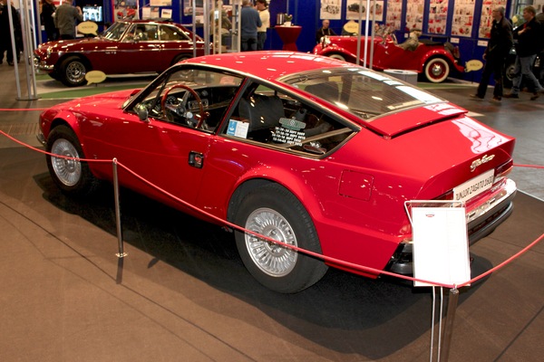 Auch dies ein schöner Keil - Alfa Romeo Junior 1600 Zagato aus den frühen Siebzigerjahren - Bremen Classic Motorshow 2016