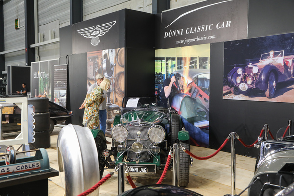 This is also an SS 100 and it is for sale at Dönni Classic Cars - Swiss Classic World Lucerne 2023