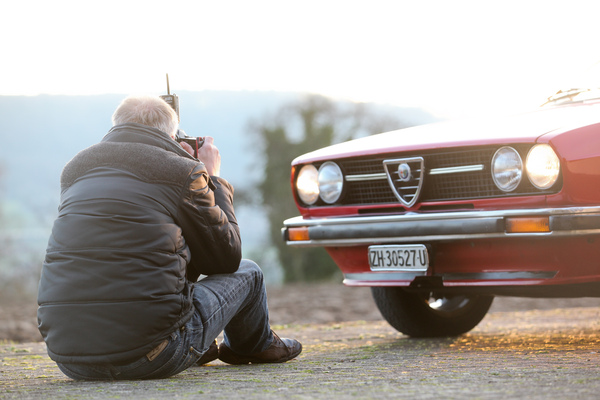 Auch dieser Alfa Romeo will in allen Details erlebt werden ...