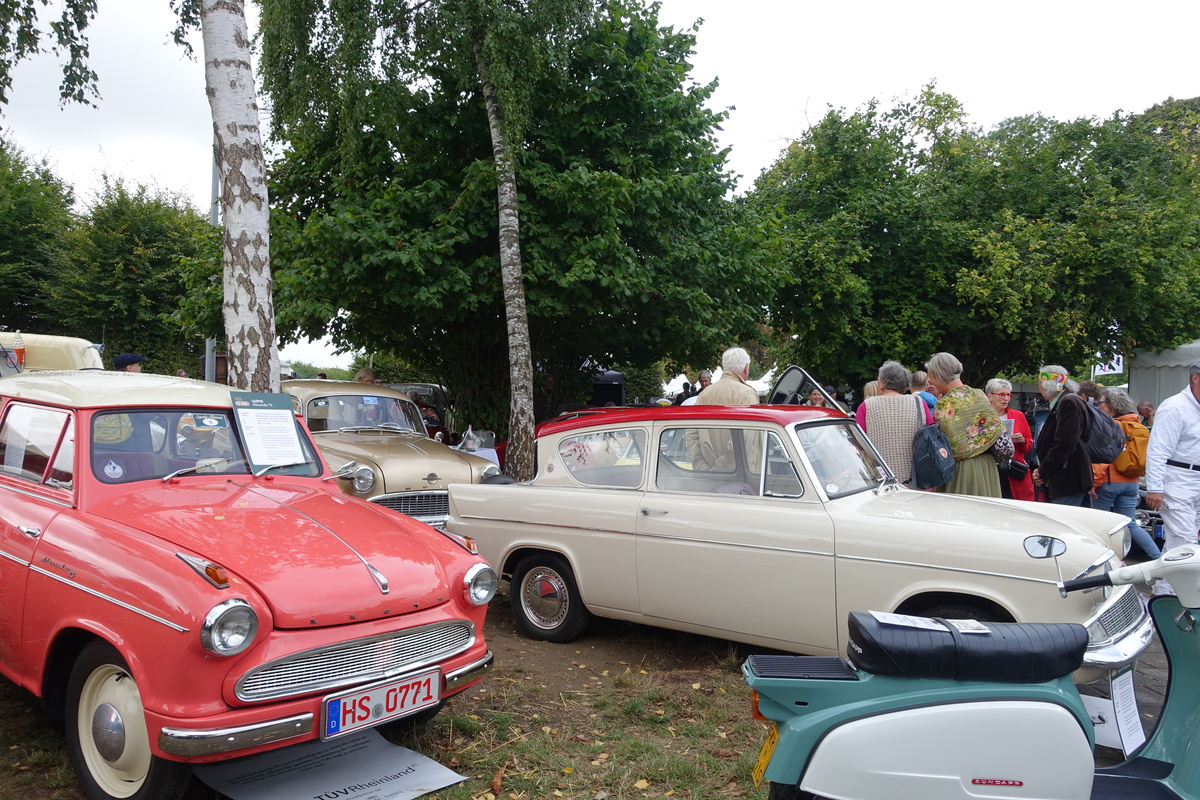 Auch dieses Mal wieder dabei: Kleinwagen und Autos aus der Zeit des Wirtschaftswunders – Classic Days 2025