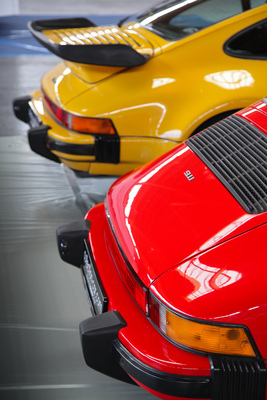 Auch im Süden Stuttgarts dominieren die Autos aus Zuffenhausen - Klassikwelt Bodensee 2016