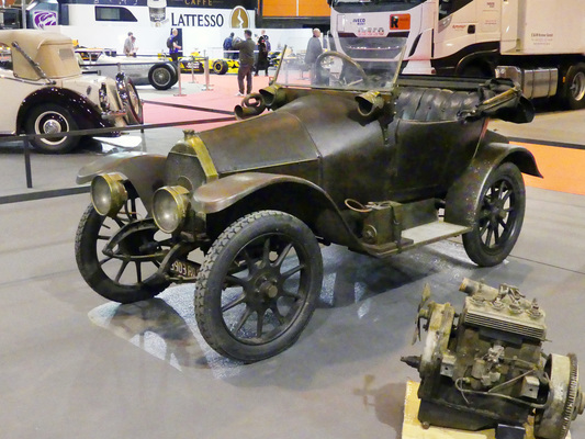 Bild Auch in Frankreich sehr selten - Mathis PM Babylette - Salon Auto-Moto-Classic Strasbourg 2018