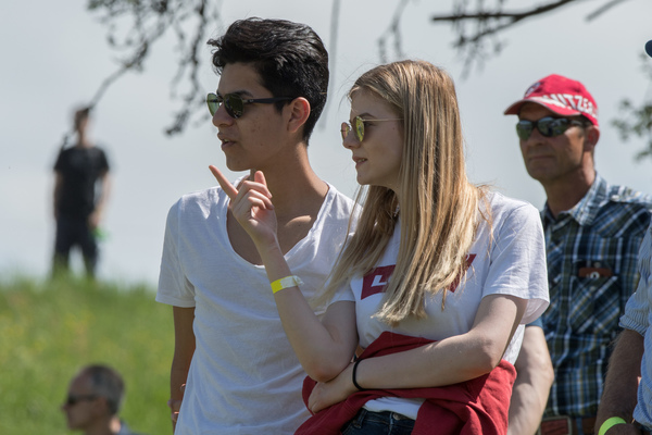 Auch junge Zuschauer fand man unter den Oldtimer-Fans - Impressionen vom GP Mutschellen 2018