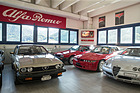 Auch neuere Alfas haben in der Sammlung Marx ihren Platz - Clubanlass Alfa Romeo Club (17. bis 19. August 2018)